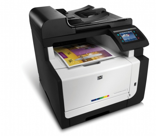    HP LaserJet Pro CM1415fnw    HP ePrint