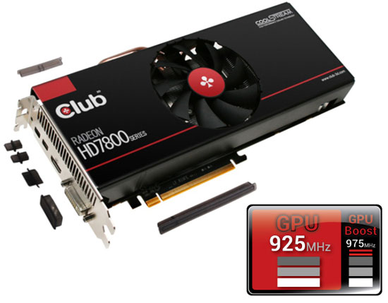 Club 3D     Radeon HD 7870