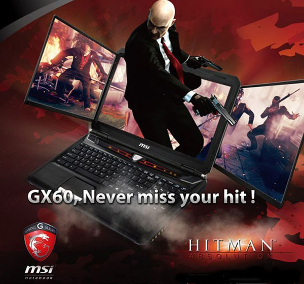 MSI    Hitman: Absolution  GX60