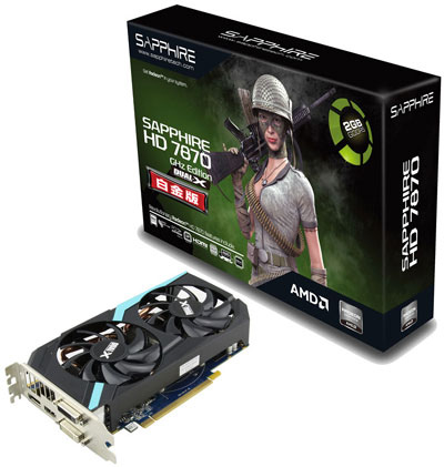 Sapphire    Radeon HD 7870 GHz Edition