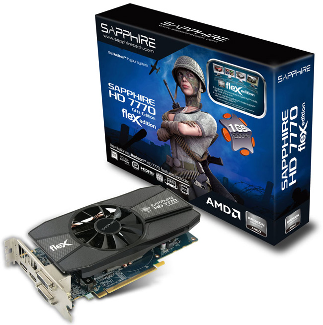 Sapphire Radeon HD 7770 GHz Edition   FleX