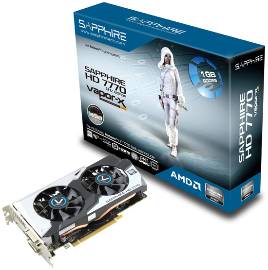 Sapphire  Radeon HD 7770 GHz Edition   