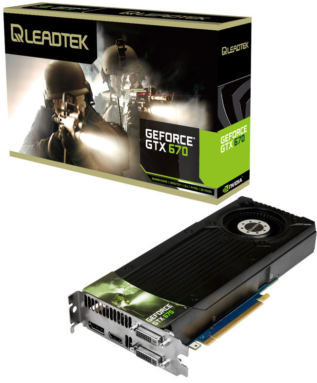    WinFast GTX 670  Leadtek