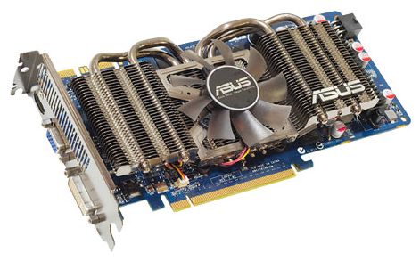   Asus GeForce GTS 250 740 Mhz PCI-E 2.0 1024 Mb 2008 Mhz 256 bit DVI HDMI HDCP D-Sub (ENGTS250 DK/DI/1GD3)  2