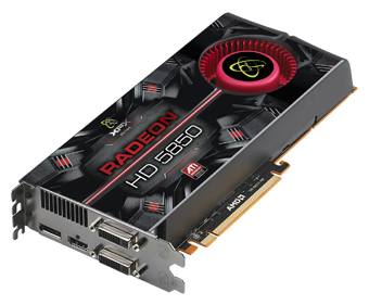   XFX Radeon HD 5850 725 MHz PCI-E 2.0 1024 Mb 4000 MHz 256 bit 2xDVI HDMI (HD-585A-ZNFC)  1