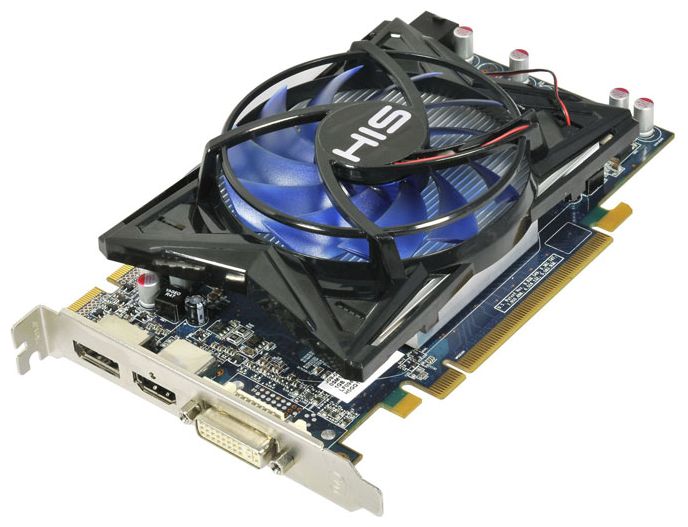   HIS Radeon HD 5750 700 Mhz PCI-E 2.0 1024 Mb 4600 Mhz 128 bit DVI HDMI HDCP Dirt2 (H575FN1GDG)  2