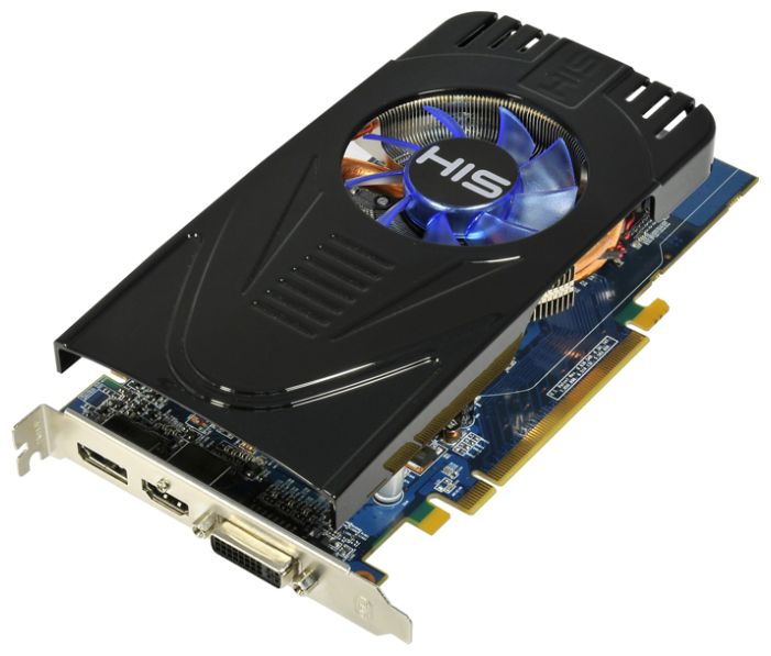   HIS Radeon HD 5770 850 Mhz PCI-E 2.1 1024 Mb 4800 Mhz 128 bit DVI HDMI HDCP Fan (H577FL1GD)  2