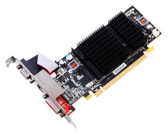   XFX Radeon HD 4350 600 Mhz PCI-E 2.0 1024 Mb 800 Mhz 64 bit DVI TV HDCP YPrPb (HD-435X-ZAH(*))  2