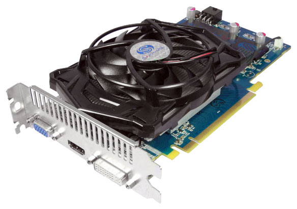   Sapphire Radeon HD 4770 750 Mhz PCI-E 2.0 512 Mb 3200 Mhz 128 bit DVI HDMI HDCP (11149-01-20R)  2