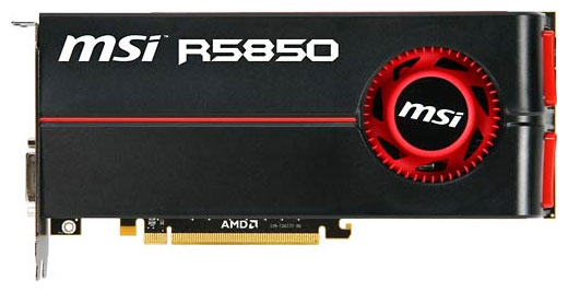   MSI Radeon HD 5850 765 Mhz PCI-E 2.1 1024 Mb 4500 Mhz 256 bit 2xDVI HDMI HDCP (R5850-PM2D1G)  2