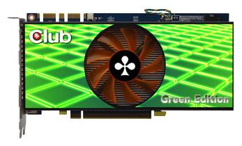   Club-3D GeForce GTS 250 675 Mhz PCI-E 2.0 1024 Mb 2000 Mhz 256 bit DVI HDMI HDCP (CGNX-TS2524GCI)  1