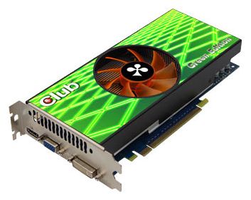   Club-3D GeForce GTS 250 675 Mhz PCI-E 2.0 1024 Mb 2000 Mhz 256 bit DVI HDMI HDCP (CGNX-TS2524GCI)  2