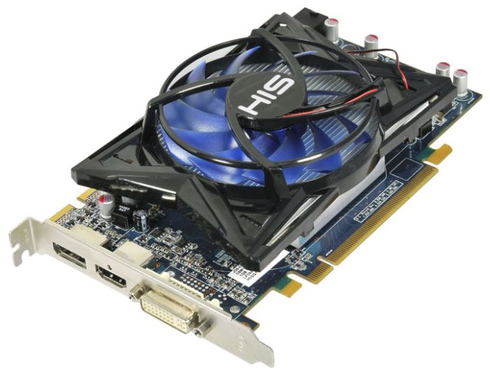   HIS Radeon HD 5750 700 Mhz PCI-E 2.0 1024 Mb 4600 Mhz 128 bit DVI HDMI HDCP Cool (H575FN1GDV)  2