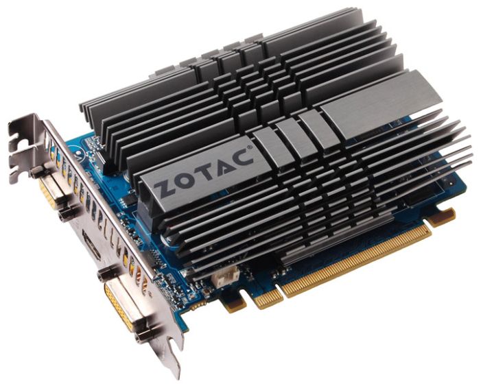   Zotac GeForce GT 220 625 Mhz PCI-E 2.0 1024 Mb 800 Mhz 128 bit DVI HDMI HDCP Silent (ZT-20204-20L)  1