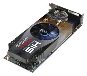   HIS Radeon HD 5830 800 Mhz PCI-E 2.1 1024 Mb 4000 Mhz 256 bit 2xDVI HDMI HDCP (H583FN1GDG)  2