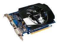   Gigabyte GeForce 210 475 Mhz PCI-E 2.0 1024 Mb 800 Mhz 128 bit DVI HDMI HDCP (GV-N210D2-1GI)  2