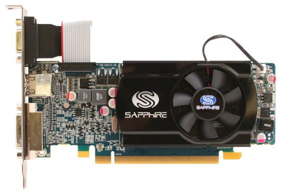   Sapphire Radeon HD 5550 550 Mhz PCI-E 2.0 1024 Mb 1600 Mhz 128 bit DVI HDMI HDCP Hyper Memory (11170-02-10R)  1