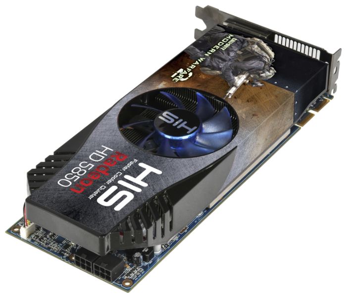   HIS Radeon HD 5850 725 Mhz PCI-E 2.1 1024 Mb 4000 Mhz 256 bit 2xDVI HDMI HDCP iCooler V (H585FN1GDG)  2