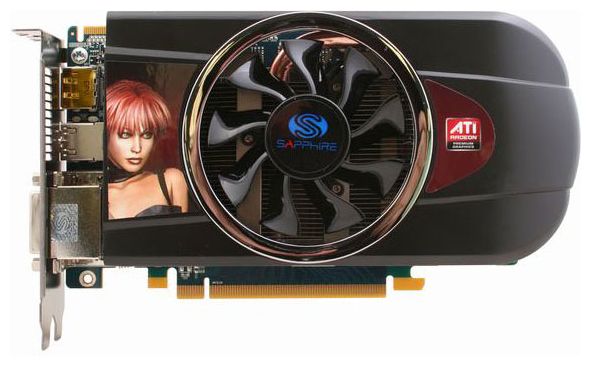   Sapphire Radeon HD 5770 860 Mhz PCI-E 2.1 1024 Mb 4800 Mhz 128 bit 2xDVI HDMI HDCP (11163-02-10R)  2