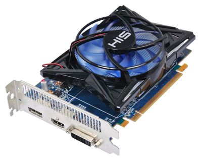   HIS Radeon HD 5570 650 Mhz PCI-E 2.0 512 Mb 3800 Mhz 128 bit DVI HDMI HDCP (H557FC512D)  1