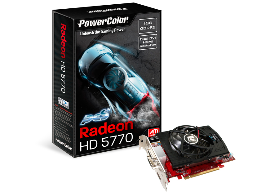   PowerColor PCS+ HD5770 1GB GDDR5 (DIRT2 EDITION) (AX5770 1GBD5-PPG)  2