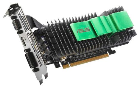   Asus GeForce GT 220 525 Mhz PCI-E 2.1 1024 Mb 800 Mhz 128 bit DVI HDMI HDCP (BRAVO 220 SILENT/DI/1GD2(LP))  2