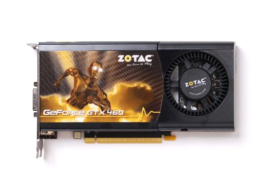   Zotac GeForce GTX 460 675 Mhz PCI-E 2.0 1024 Mb 3600 Mhz 256 bit 2xDVI HDMI HDCP (ZT-40402-10P)  2