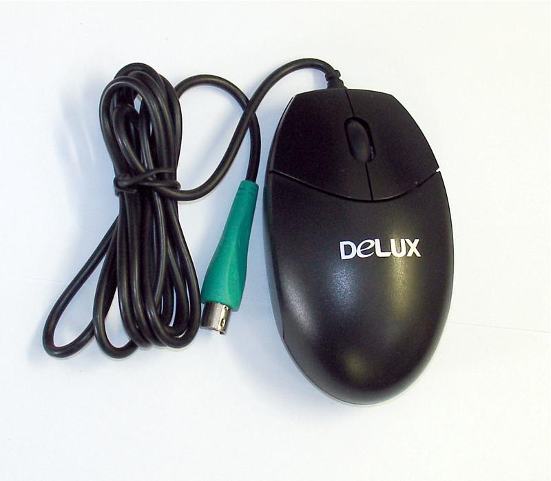   Delux DLM-306BP Black PS/2 (DLM-306BP)  3