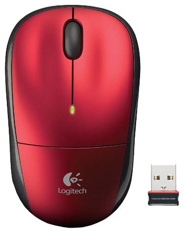   Logitech Wireless Mouse M215 Red USB (910-002028)  1