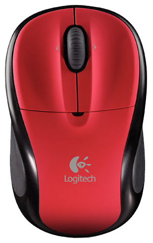   Logitech Wireless Mouse M305 910-001638 Red-Black USB (910-001638)  1