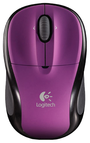   Logitech Wireless Mouse M305 910-001641 Light Violet-Black USB (910-001641)  1