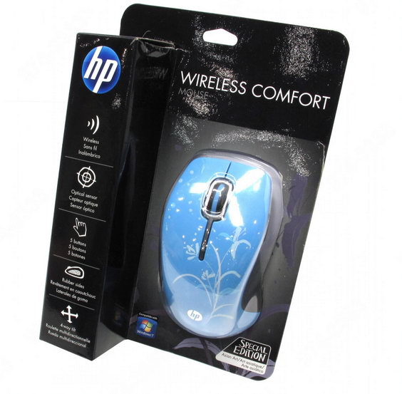   HP Wireless Comfort (Water Lily) NP141AA USB (NP141AA)  4