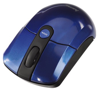   HAMA M644 Wireless Optical Mouse Blue USB (H-52465)  1