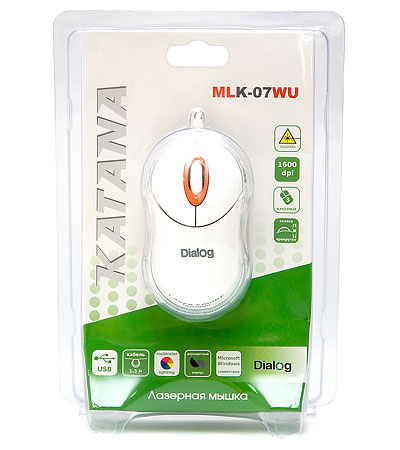   Dialog MLK-07WU White USB (MLK-07WU)  2