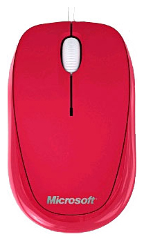   Microsoft Compact Optical Mouse 500 Red USB (U81-00062)  1