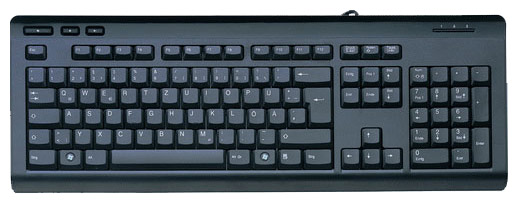   Chicony KB-0837 Black USB (KB-0837-BL)  1