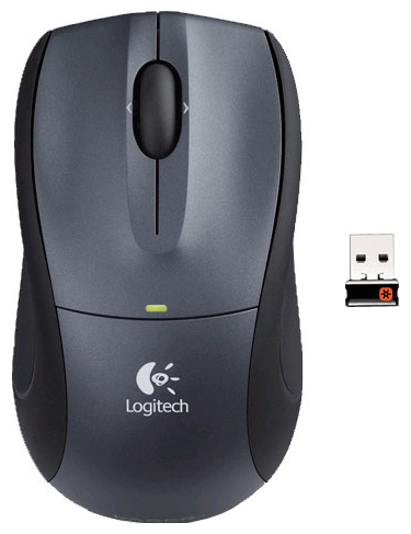   Logitech B605 Wireless Mouse Black USB (910-001444)  1