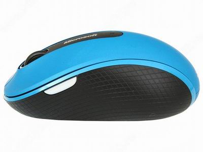   Microsoft Wireless Mobile Mouse 4000 Blue USB (D5D-00029)  2