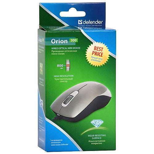   Defender Orion 300 Silver USB (52817)  2