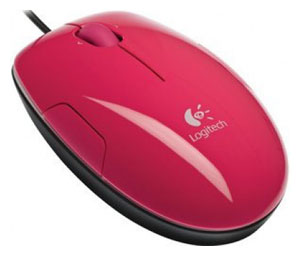   Logitech LS1 Laser Mouse Pink USB (910-001160)  1