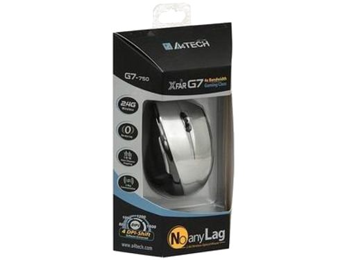   A4 Tech G7-750-3 Silver-Black USB (G7-750-3)  3