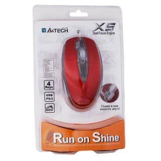   A4 Tech X5-3D Red USB (X5-3D-1)  4