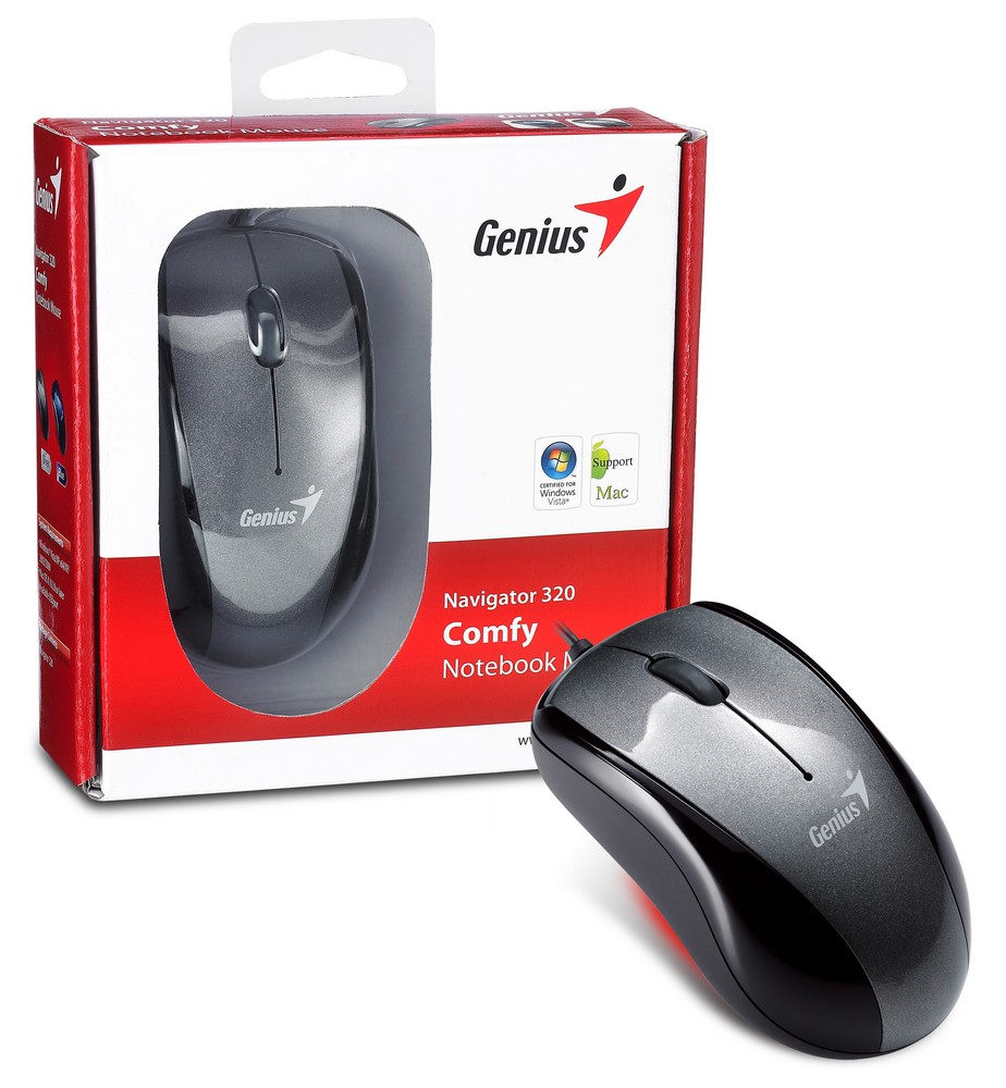   Genius Navigator 320 Grey USB (GM-Navigator 320 G)  4