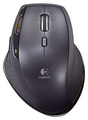   Logitech MX 1100 Cordless Laser Mouse Black USB (910-000893)  2