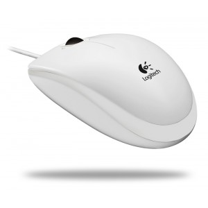   Logitech B110 Optical Mouse USB White (910-001804)  1