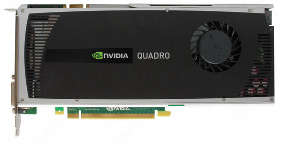   PNY Quadro 4000 375 Mhz PCI-E 2.0 2048 Mb 2800 Mhz 256 bit DVI (VCQ4000-PB)  2