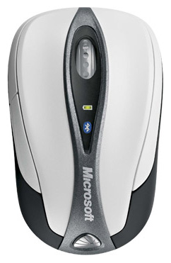   Microsoft Bluetooth Notebook Mouse 5000 White-Black Bluetooth (69R-00008)  1