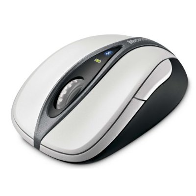   Microsoft Bluetooth Notebook Mouse 5000 White-Black Bluetooth (69R-00008)  3