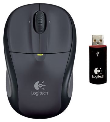   Logitech V220 Cordless Optical Black USB (910-000166)  1