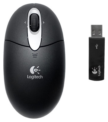   Logitech RX650 Cordless Optical Mouse Black USB (910-000342)  1